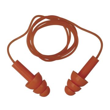 代尔塔/DELTAPLUS CONICFIT010可重复使用耳塞，圣诞树型硅胶，带线，103113 售卖规格：10副/包