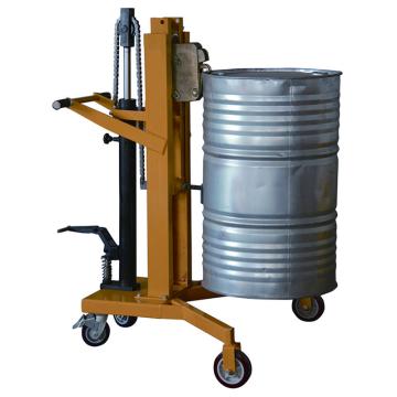 虎力 液壓油桶搬運車，叼扣式450kg(鋼桶)，DTF450