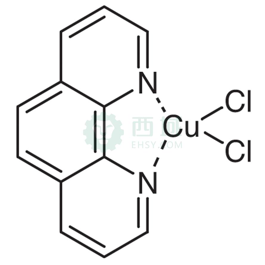 梯希爱/TCI 二氯(1,10-菲咯啉)铜(II)，D3891-5G CAS:14783-09-6，98.0%，5G 售卖规格：1瓶