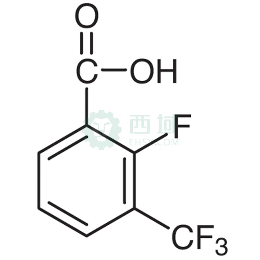 梯希爱/TCI 2-氟-3-(三氟甲基)苯甲酸，F0619-5G CAS:115029-22-6，98.0%，5G 售卖规格：1瓶