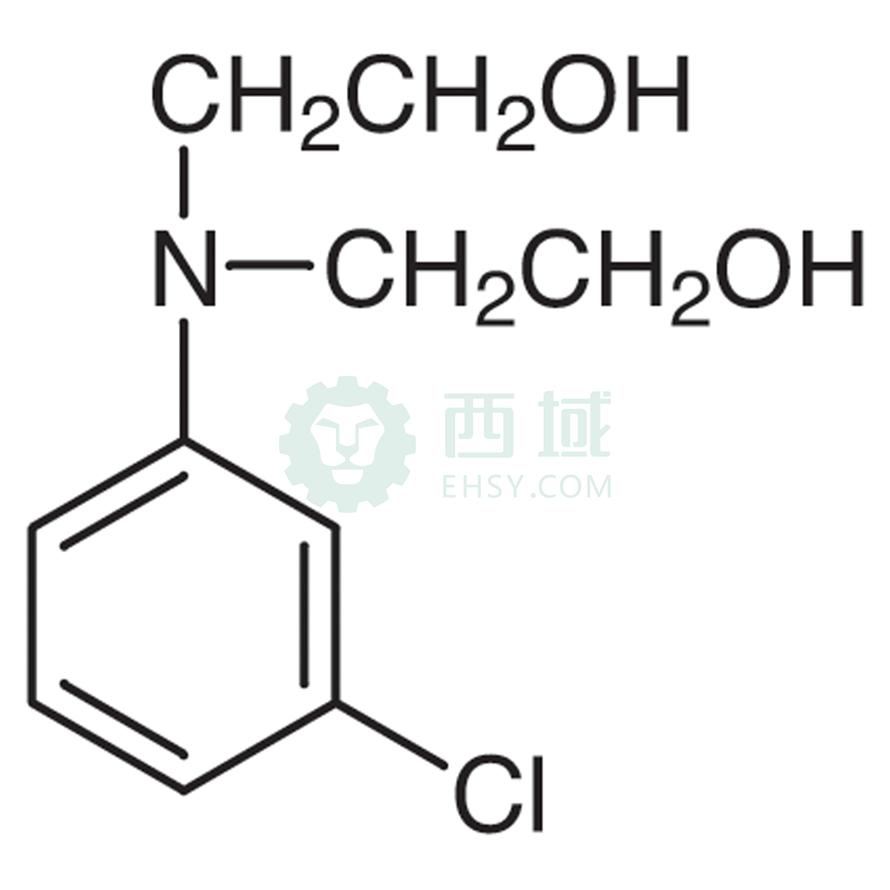 梯希爱/TCI N,N-双(2-羟乙基)-3-氯苯胺，B0490-25G CAS:92-00-2，90.0%，25G 售卖规格：1瓶