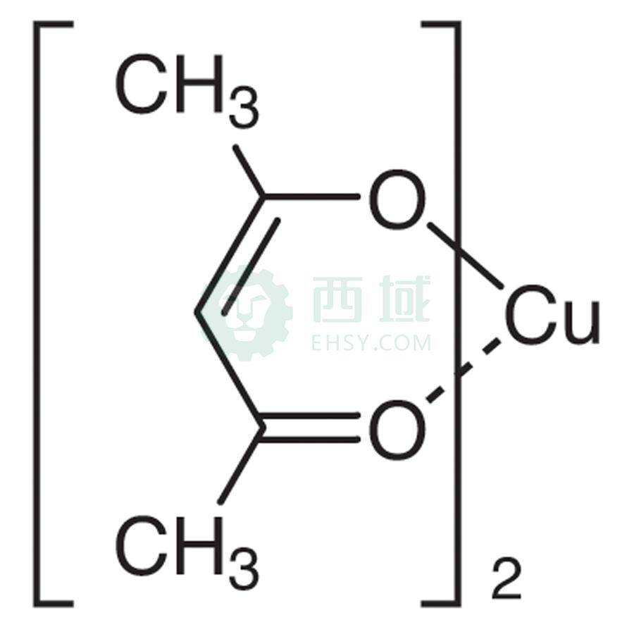 梯希爱/TCI 双(2,4-戊二酮酸)铜(II)，C0384-25G CAS:13395-16-9，97.0%，25G 售卖规格：1瓶