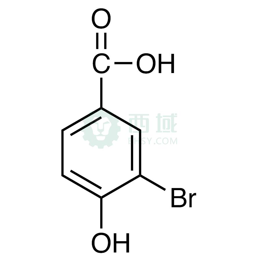 梯希爱/TCI 3-溴-4-羟基苯甲酸，B2739-25G CAS:14348-41-5，97.0%，25G 售卖规格：1瓶