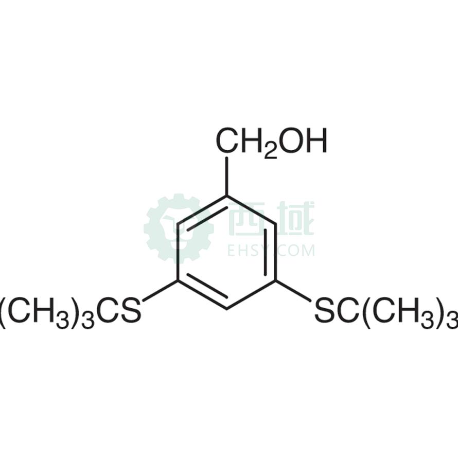 梯希爱/TCI 3,5-双(叔丁基硫代)苯甲醇，B2661-1G 96.0%，1G 售卖规格：1瓶