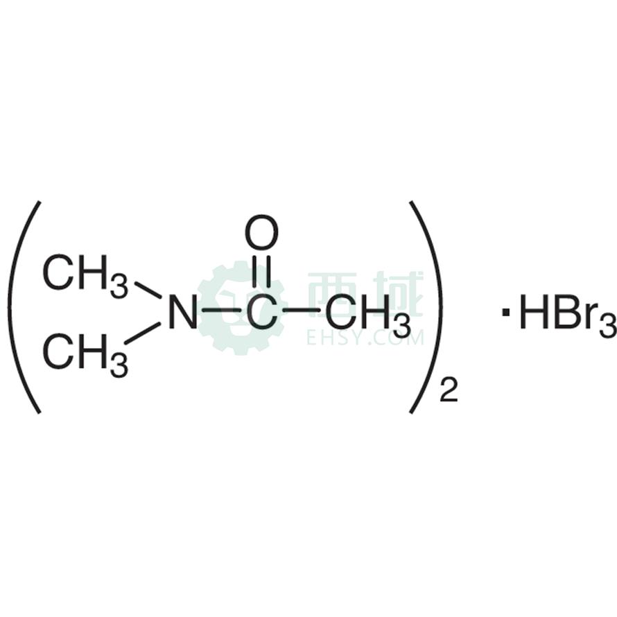 梯希爱/TCI 双(N,N-二甲基乙酰胺)二溴代溴酸氢盐，B2509-25G CAS:75381-80-5，97.0%，25G 售卖规格：1瓶