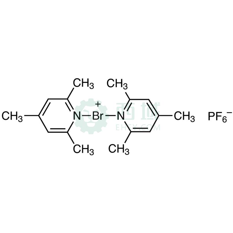 梯希爱/TCI 双(2,4,6-三甲基吡啶)溴鎓六氟磷酸盐，B2358-1G CAS:188944-77-6，98.0%，1G 售卖规格：1瓶