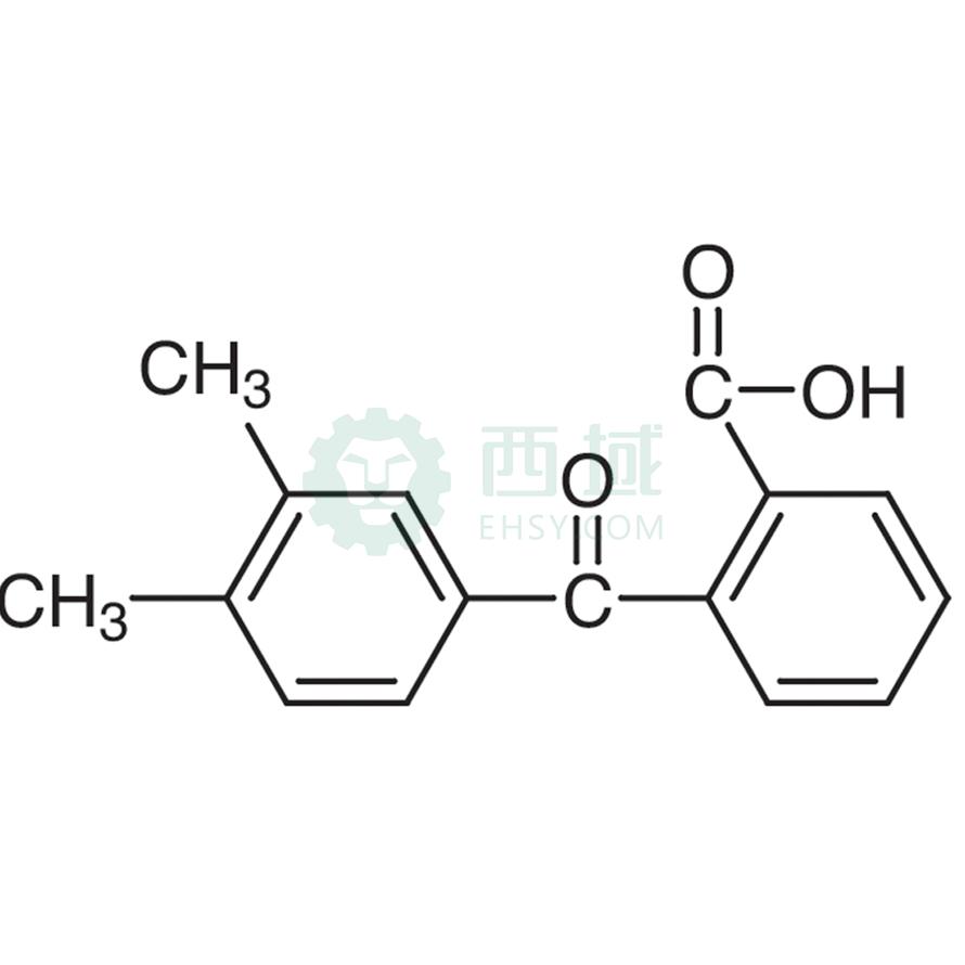 梯希爱/TCI 3',4'-二甲基二苯甲酮-2-甲酸，D2978-5G CAS:2159-42-4，98.0%，5G 售卖规格：1瓶