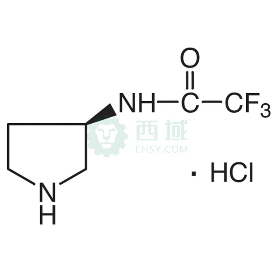 梯希爱/TCI (3R)-(+)-3-(三氟乙酰氨基)吡咯烷盐酸盐，T1369-25g CAS:141043-16-5，98.0%，25G 售卖规格：1瓶