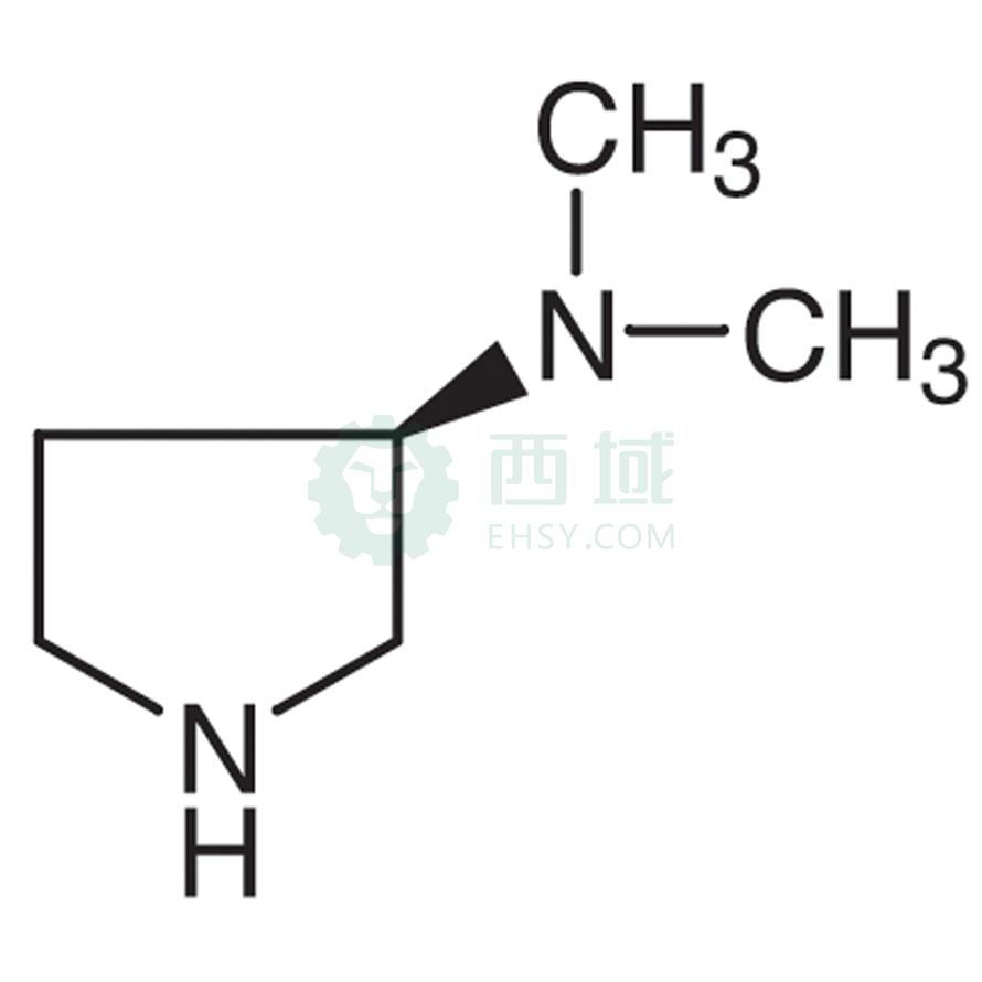 梯希爱/TCI (3R)-(+)-3-(二甲氨基)吡咯烷，D2149-5g CAS:132958-72-6，97.0%，5G 售卖规格：1瓶