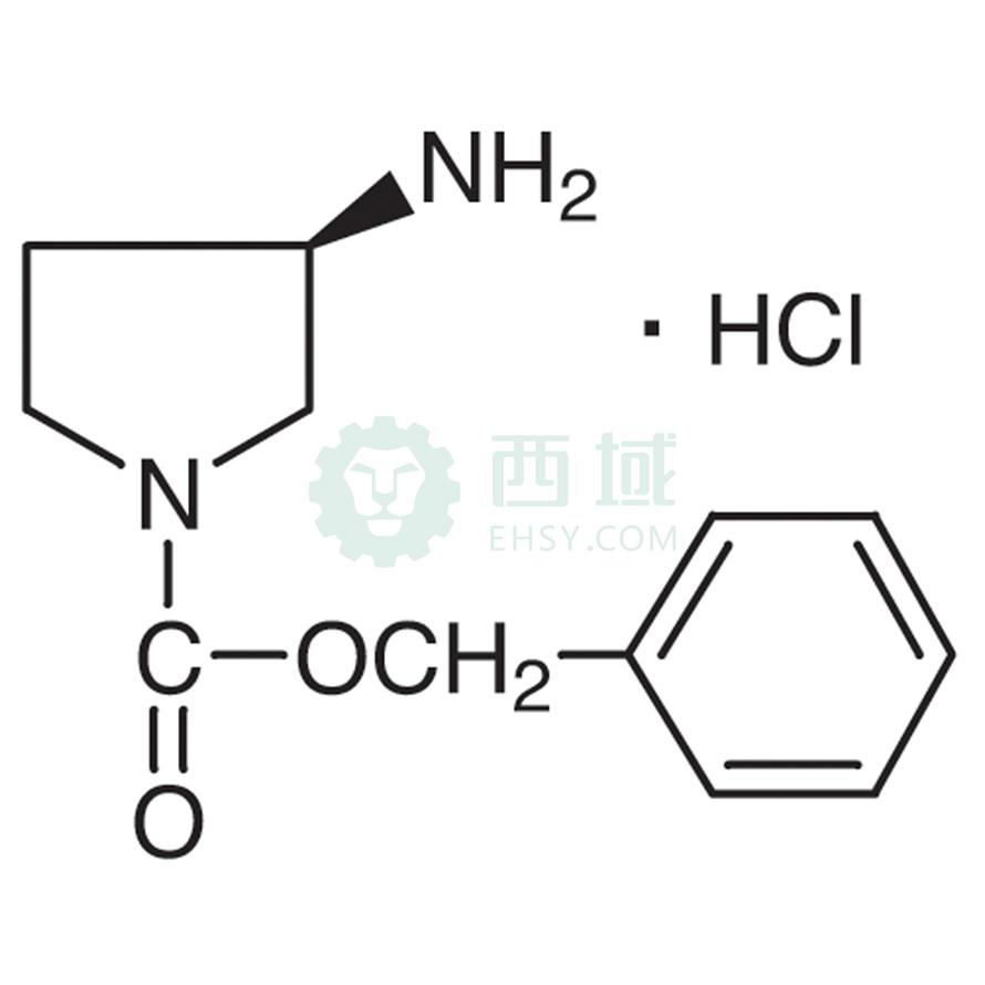 梯希爱/TCI (R)-3-氨基-1-苄氧羰基吡咯烷盐酸盐，A2323-1g CAS:870621-17-3，98.0%，1G 售卖规格：1瓶