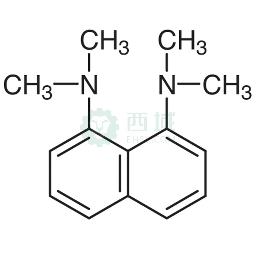 梯希爱/TCI 1,8-双(二甲氨基)萘 [用于脱氢卤化反应]，B1018-25g CAS:20734-58-1，98.0%，25G 售卖规格：1瓶