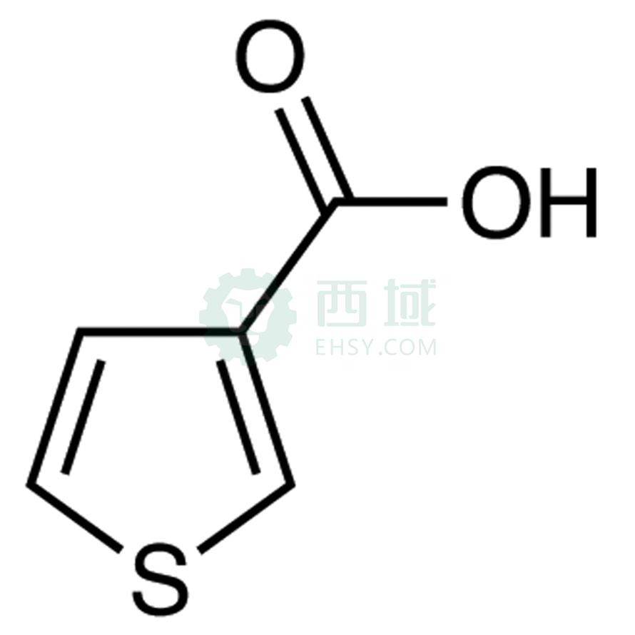 梯希爱/TCI 3-噻吩甲酸，T1084-5g CAS:88-13-1，98.0%，5G 售卖规格：1瓶
