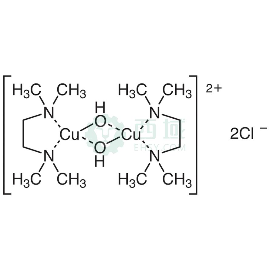 梯希爱/TCI 二-μ-羟基-双[(N,N,N',N'-四甲基乙二胺)铜(II)]氯化物，D2542-5G CAS:30698-64-7，97.0%，5G 售卖规格：1瓶