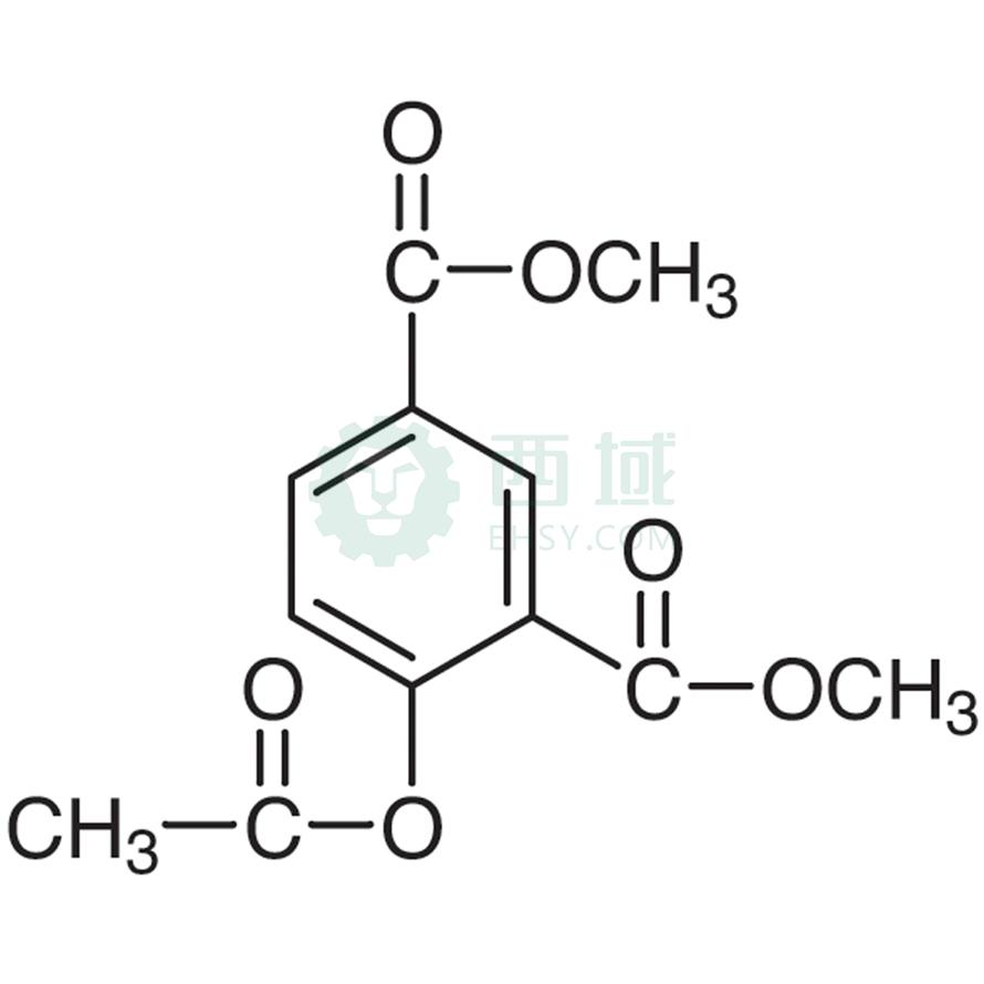 梯希爱/TCI 4-乙酰氧基间苯二甲酸二甲酯，A1226-5G CAS:71932-29-1，98.0%，5G 售卖规格：1瓶