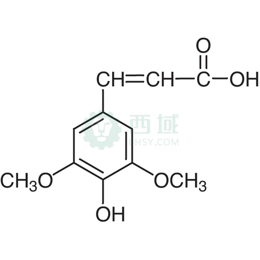 梯希爱 TCI 3 5 二甲氧基 4 羟基肉桂酸D1765 25G CAS 530 59 698 0 25G 售卖规格1瓶多少钱