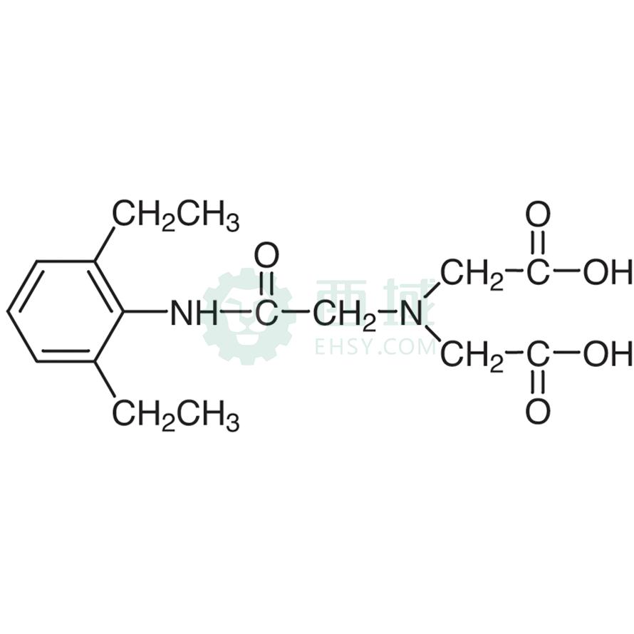 梯希爱/TCI N-(2,6-二乙苯基氨基甲酰甲基)亚氨基二乙酸，D1735-5G CAS:63245-28-3，99.0%，5G 售卖规格：1瓶