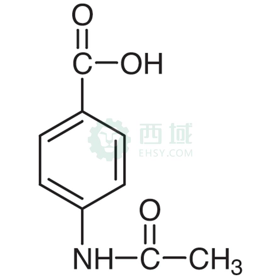 梯希爱/TCI 4-乙酰氨基苯甲酸，A0013-500G CAS:556-08-1，98.0%，500G 售卖规格：1瓶
