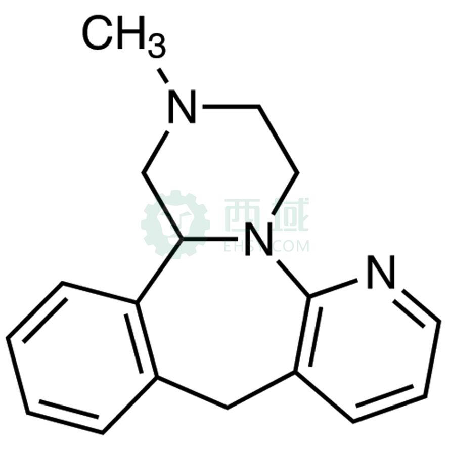 梯希爱/TCI 米尔塔扎平，M2151-100mg CAS:85650-52-8，98.0%，100MG 售卖规格：1瓶