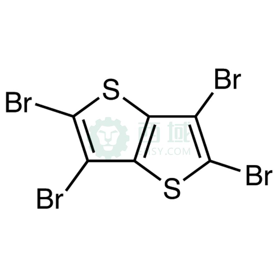 梯希爱/TCI 2,3,5,6-四溴噻吩并[3,2-b]噻吩，T2772-1G CAS:124638-53-5，98.0%，1G 售卖规格：1瓶