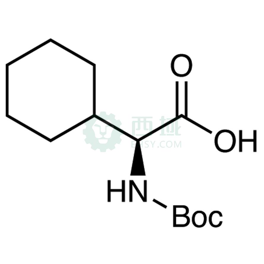 梯希爱/TCI N-(叔丁氧羰基)-L-2-环己基甘氨酸，B3839-5G CAS:109183-71-3，98.0%，5G 售卖规格：1瓶