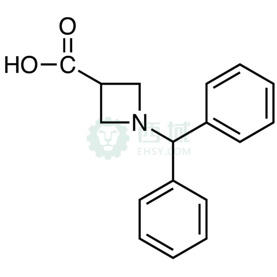 梯希爱/TCI 1-二苯甲基氮杂环丁烷-3-羧酸，B3794-5G CAS:36476-87-6，98.0%，5G 售卖规格：1瓶