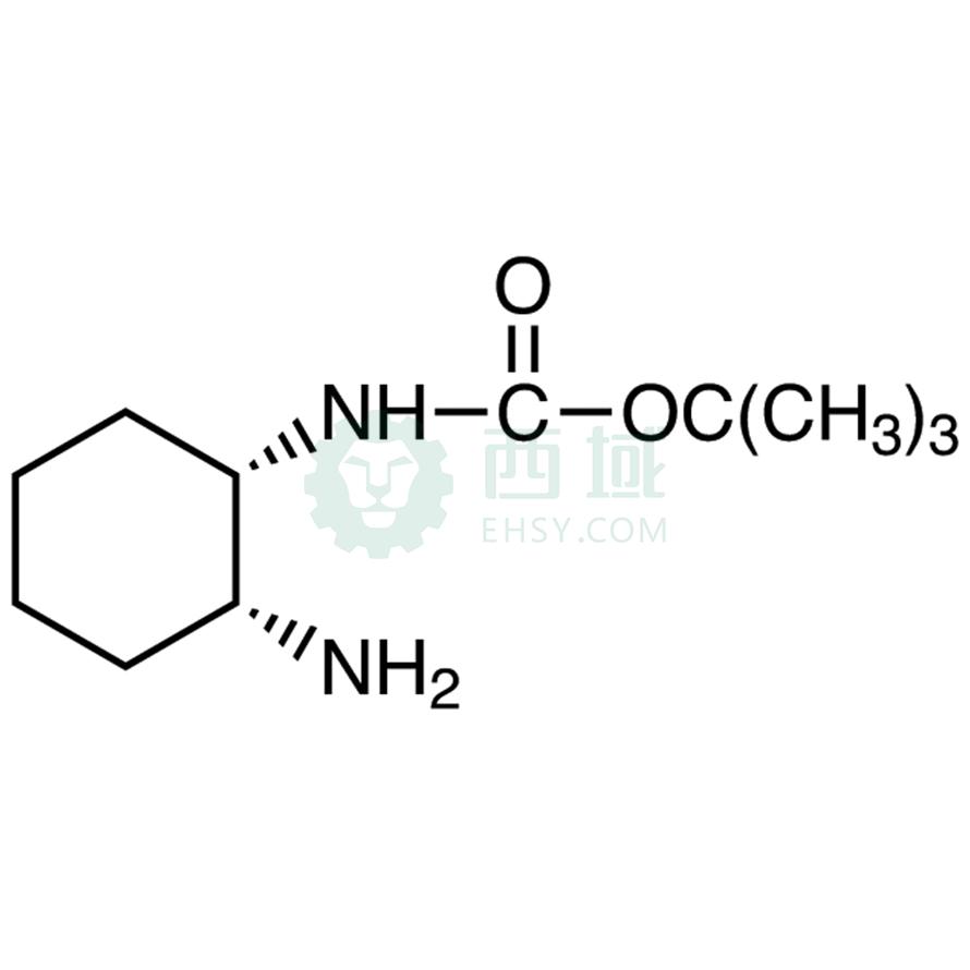 梯希爱/TCI (1S,2R)-N1-(叔丁氧羰基)-1,2-环己烷二胺，B3483-5G CAS:365996-30-1，98.0%，5G 售卖规格：1瓶