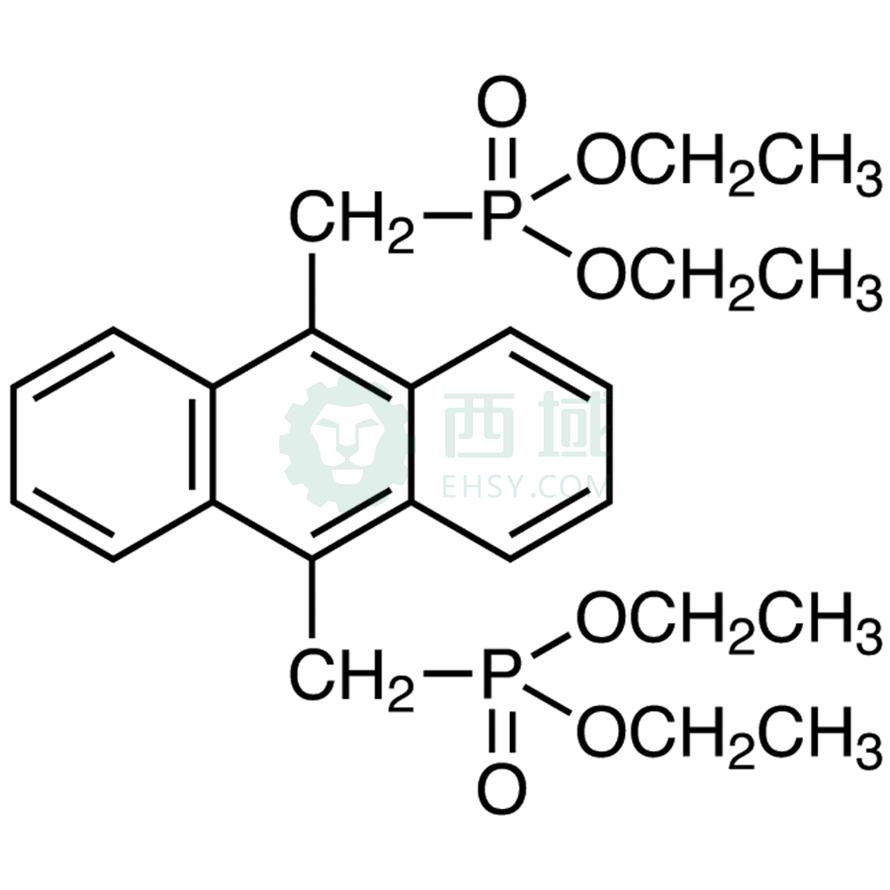 梯希爱/TCI 9,10-双(二乙基膦甲基)蒽，B2801-5G CAS:60974-92-7，98.0%，5G 售卖规格：1瓶