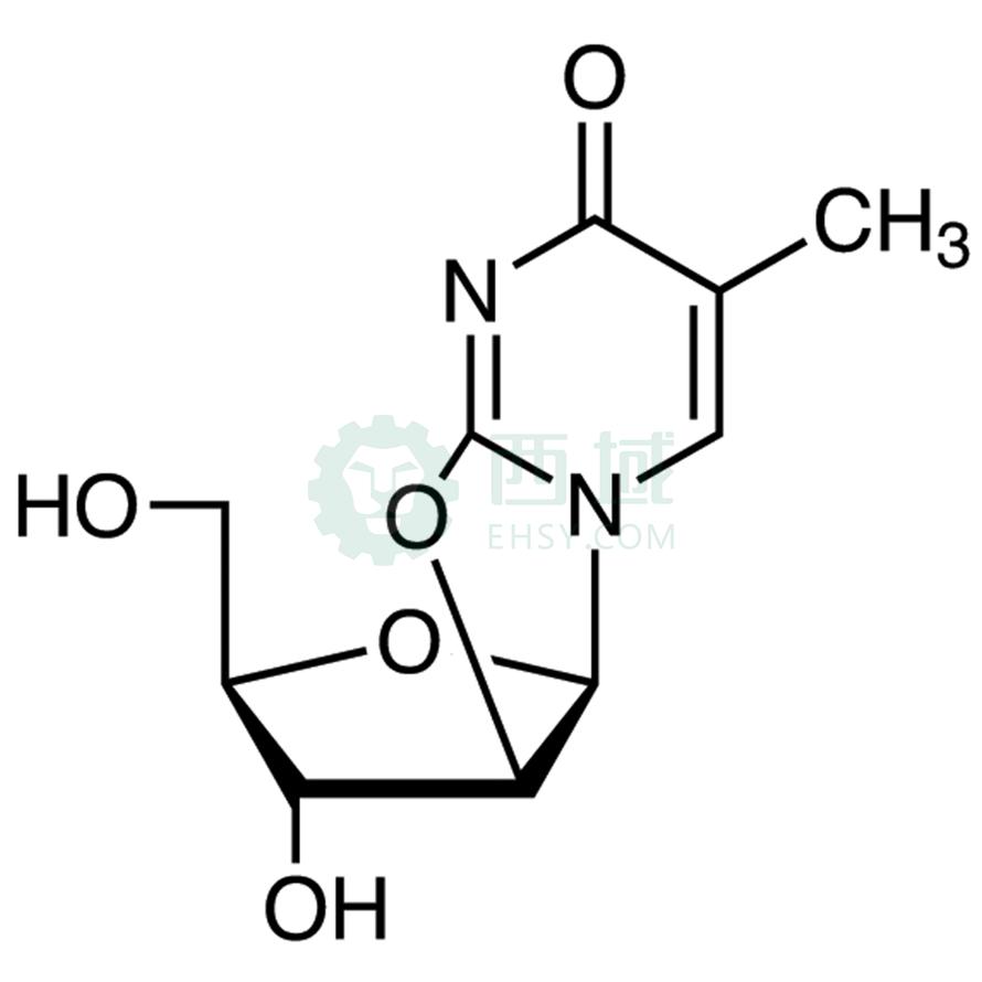 梯希爱/TCI 2,2'-O-脱水-5-甲基尿嘧啶核苷，A2431-1G CAS:22423-26-3，98.0%，1G 售卖规格：1瓶