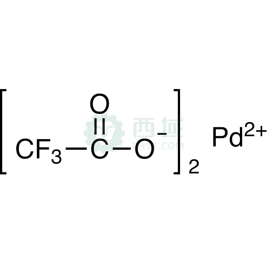 梯希爱/TCI 三氟乙酸钯(II)，P1870-5g CAS:42196-31-6，98.0%，5G 售卖规格：1瓶