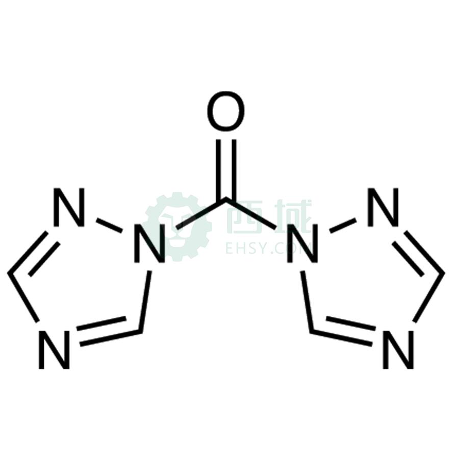 梯希爱/TCI 1,1'-羰基二(1,2,4-三唑)，C2325-5g CAS:41864-22-6，97.0%，5G 售卖规格：1瓶