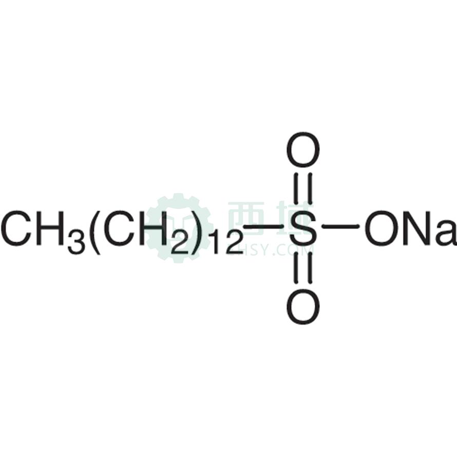 梯希爱/TCI 1-十三烷磺酸钠 [离子对色谱用试剂]，I0351-25g CAS:5802-89-1，98.0%，25G 售卖规格：1瓶
