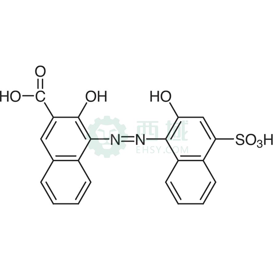 梯希爱/TCI 2-羟基-1-(2-羟基-4-磺基-1-萘基偶氮)-3-萘甲酸 (1:100用硫酸钾稀释)，H0250-25G CAS:3737-95-9，25G 售卖规格：1瓶
