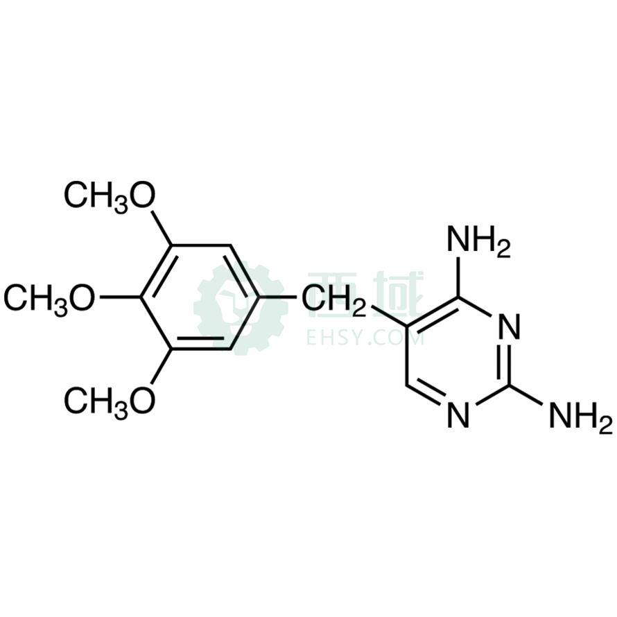 梯希爱/TCI 甲氧苄氨嘧啶，T2286-25g CAS:738-70-5，98.0%，25G 售卖规格：1瓶