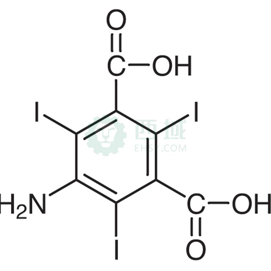 梯希爱/TCI 5-氨基-2,4,6-三碘间苯二甲酸，A1406-25G CAS:35453-19-1，96.0%，25G 售卖规格：1瓶