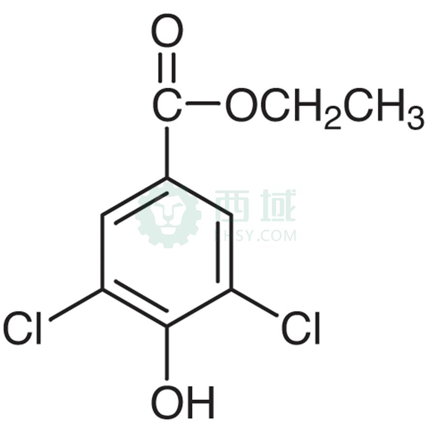 梯希爱/TCI 3,5-二氯-4-羟基苯甲酸乙酯，D0374-25G CAS:17302-82-8，98.0%，25G 售卖规格：1瓶