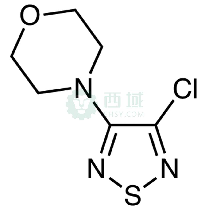 梯希爱/TCI 3-氯-4-吗啉基-1,2,5-噻二唑，C2189-5G CAS:30165-96-9，98.0%，5G 售卖规格：1瓶