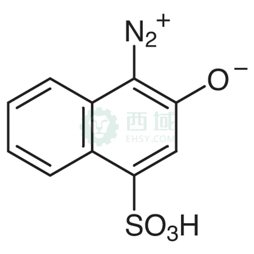梯希爱/TCI 1-重氮基-2-萘酚-4-磺酸，D1674-25G CAS:887-76-3，25G 售卖规格：1瓶