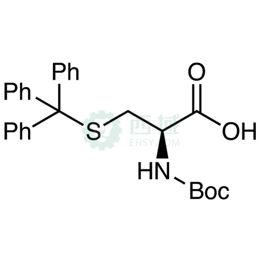 CAS21947 98 8N 叔丁氧羰基 S 三苯甲基 L 半胱氨酸 98 0 HPLC T 25G 冷藏多少钱 规格参数