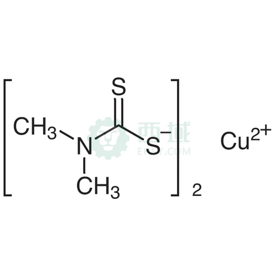 梯希爱/TCI 二甲基二硫代氨基甲酸铜(II)，D1022-25G CAS:137-29-1，98.0%，25G 售卖规格：1瓶