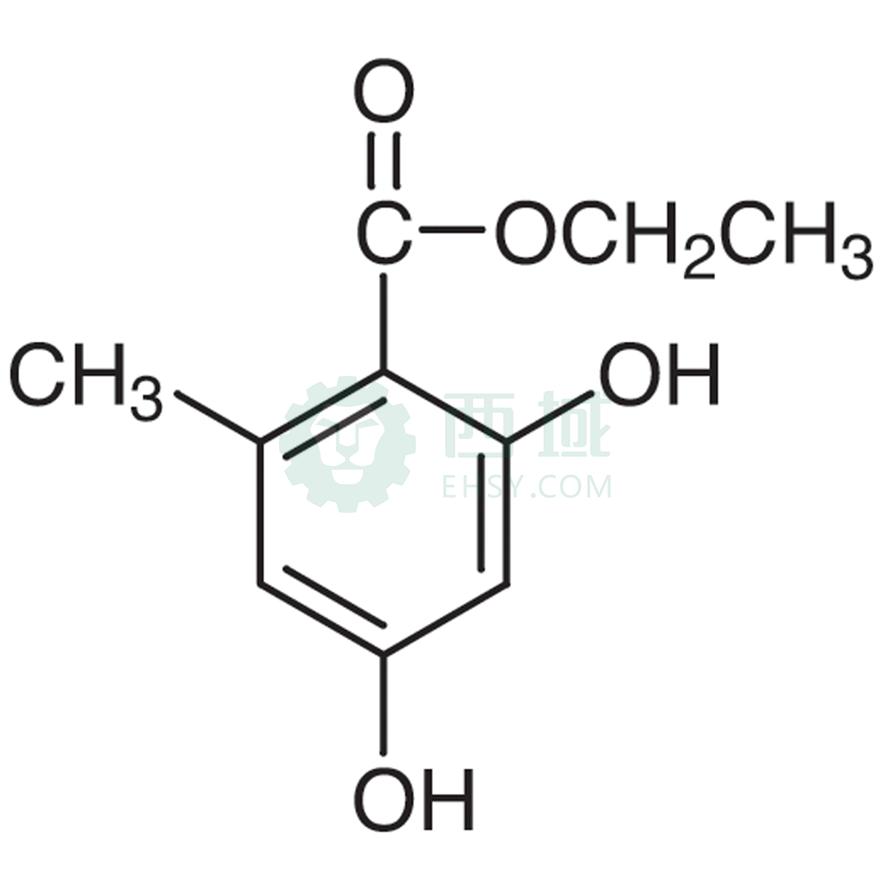 梯希爱/TCI 2,4-二羟基-6-甲基苯甲酸乙酯，C1316-1G CAS:2524-37-0，98.0%，1G 售卖规格：1瓶
