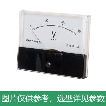 正泰/CHINT 44L1-V系列交流电压表，44L1-V 450V 直通 售卖规格：1个