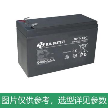 美美/B.B 铅酸蓄电池，BC7-12(BP7-12C) (如需配线提前沟通) 售卖规格：1块