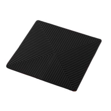 西域推荐 防滑硅胶垫 350×350黑色(1片入)，3-6916-02 售卖规格：1片
