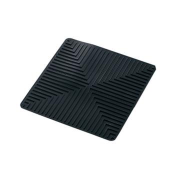 西域推荐 防滑硅胶垫 250×250黑色(1片入)，3-6916-01 售卖规格：1片