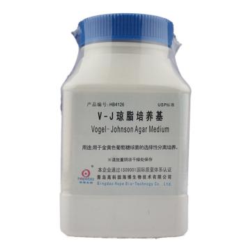 海博生物 V-J琼脂培养基（USP）（Vogel-Johnson Agar Medium），HB4126 250g/瓶 售卖规格：1瓶