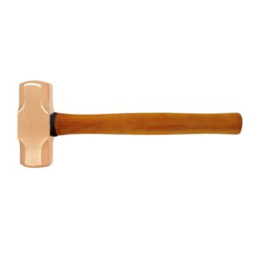 中泊 防爆木柄八角锤，铍青铜，6400g，2191B-32-BE 售卖规格：1把