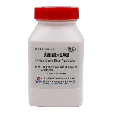 海博生物 胰蛋白胨大豆琼脂颗粒，HBKP7026 250g，一种通用的营养培养基，用于各种微生物的培养 售卖规格：250克/瓶