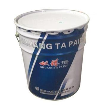 双塔/SHUANG TA 丙烯酸聚氨酯漆，丙烯酸聚氨酯漆，18kg/桶+3kg固化剂 售卖规格：21公斤/桶