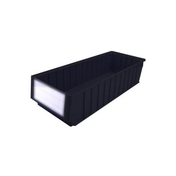 西域推荐 防静电分隔式零件盒，外尺寸规格D*W*H(mm)：600×235×140，全新料，黑色