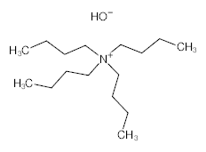 罗恩/Rhawn 四丁基氢氧化铵溶液，R008192-25ml CAS:2052-49-5,40 wt.%（溶剂:甲醇）  ,25ml/瓶 售卖规格：1瓶